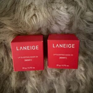 ‼️SET OF 2 ‼️ LANEIGE Lip Sleeping Mask EX Berry